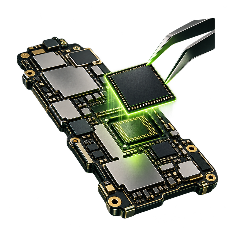 Ilustrasi Motherboard / IC