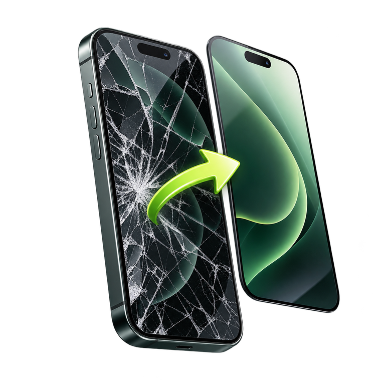 Ilustrasi Ganti LCD / Layar